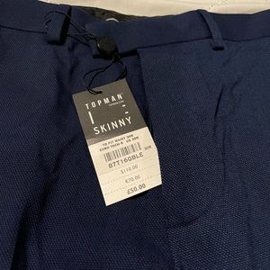BRAND NEW Topman Skinny Textured Pants, 30 R